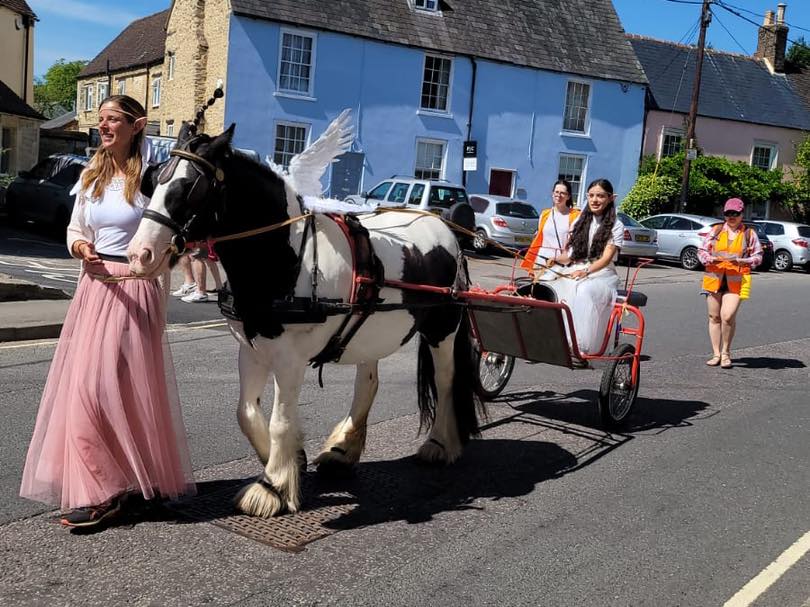 Elsie in Bicester Festival parade 2022